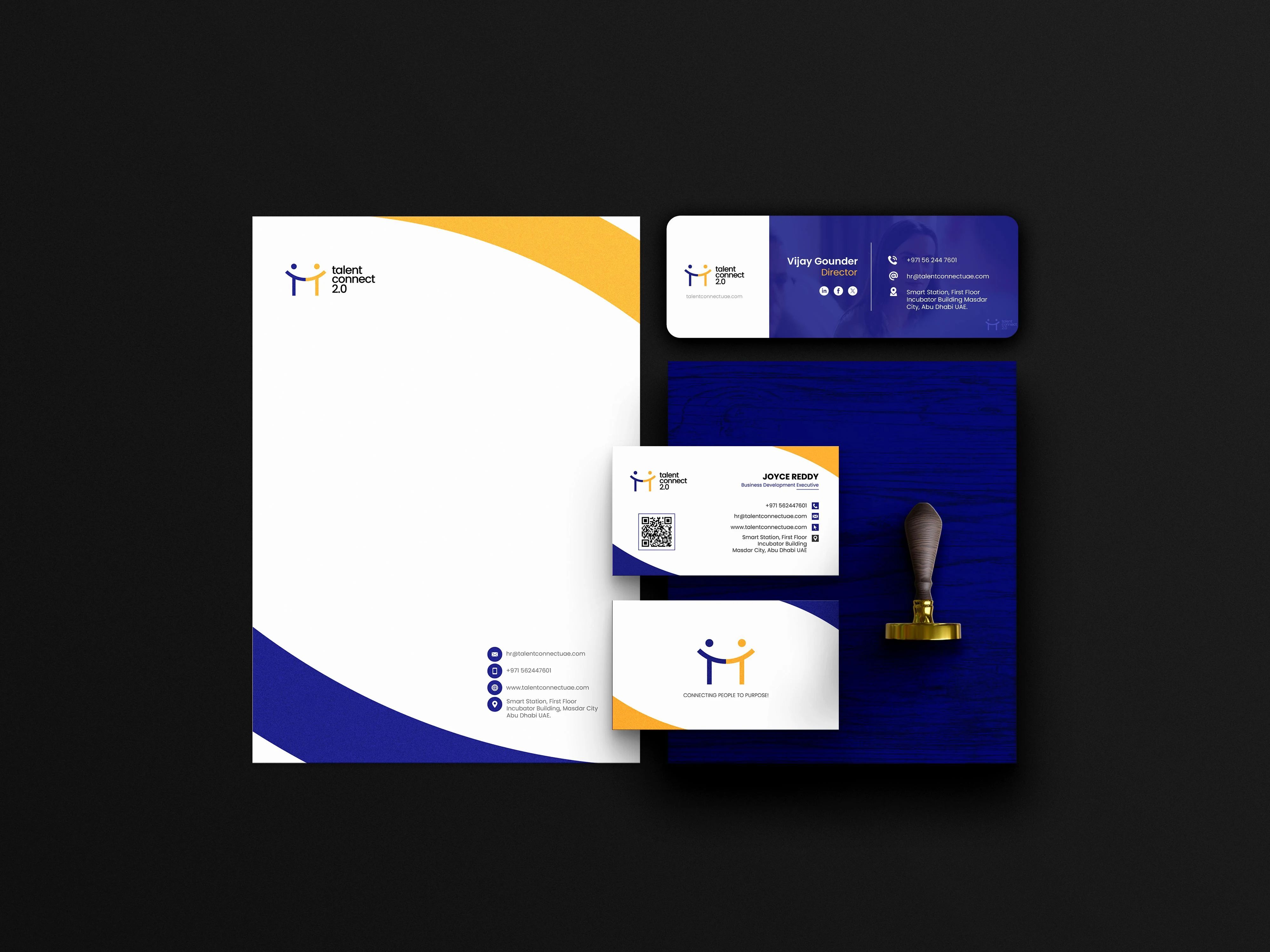 Talent Connect / business stationery